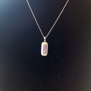 Amethyst necklace